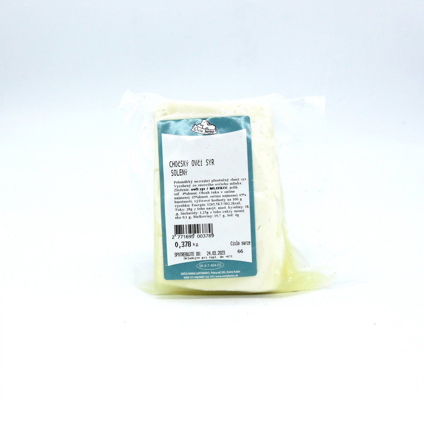 Chočský ovčí syr solený