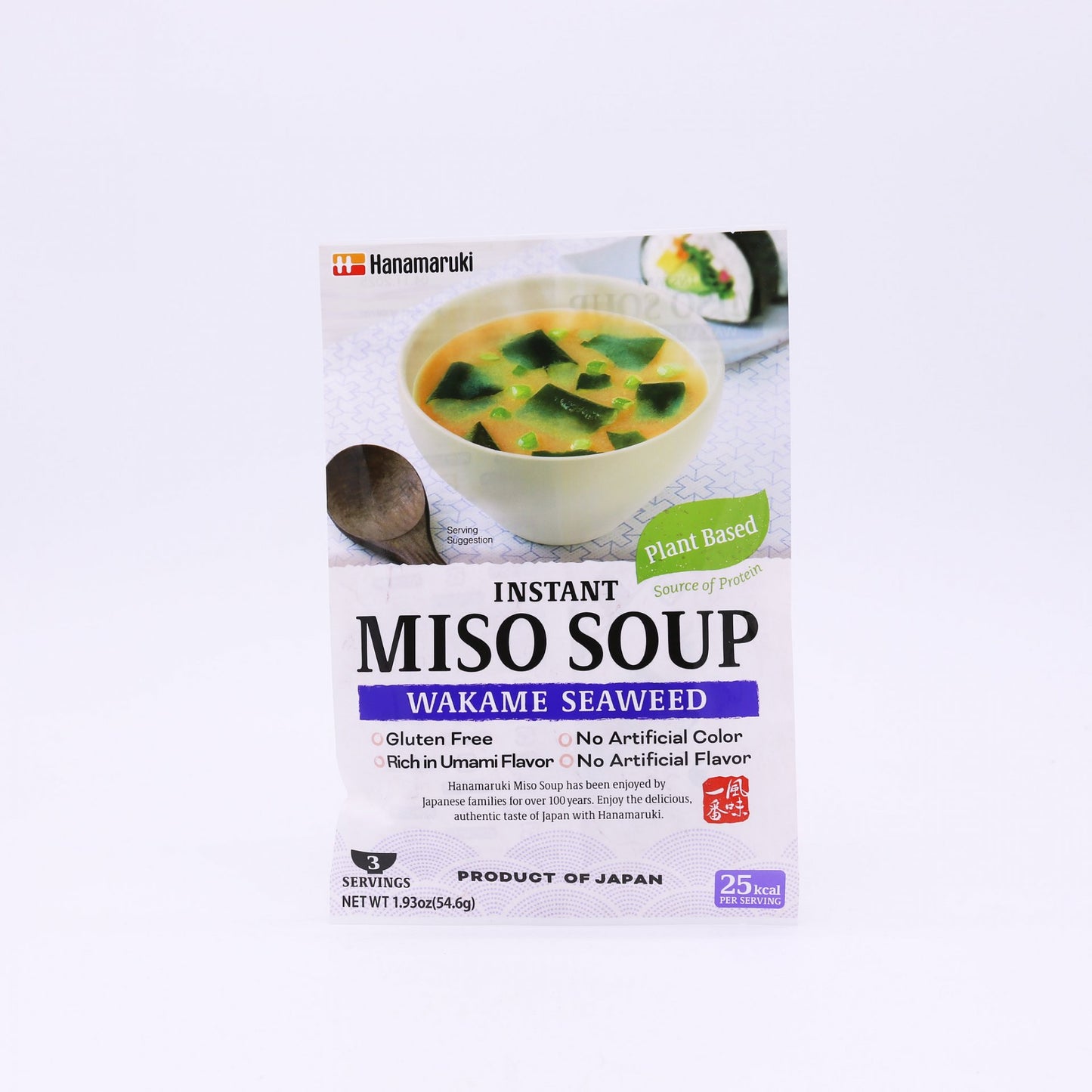 HANAMARUKI Miso polievka s wakame 54,9g