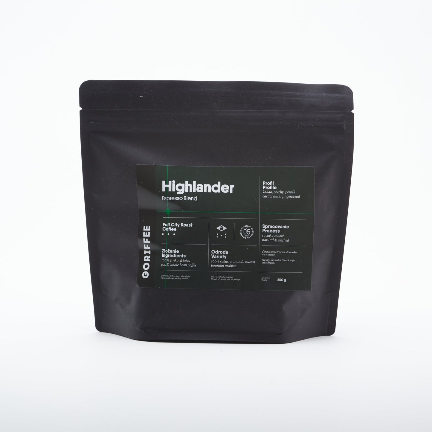 Goriffee Highlander full city 250g