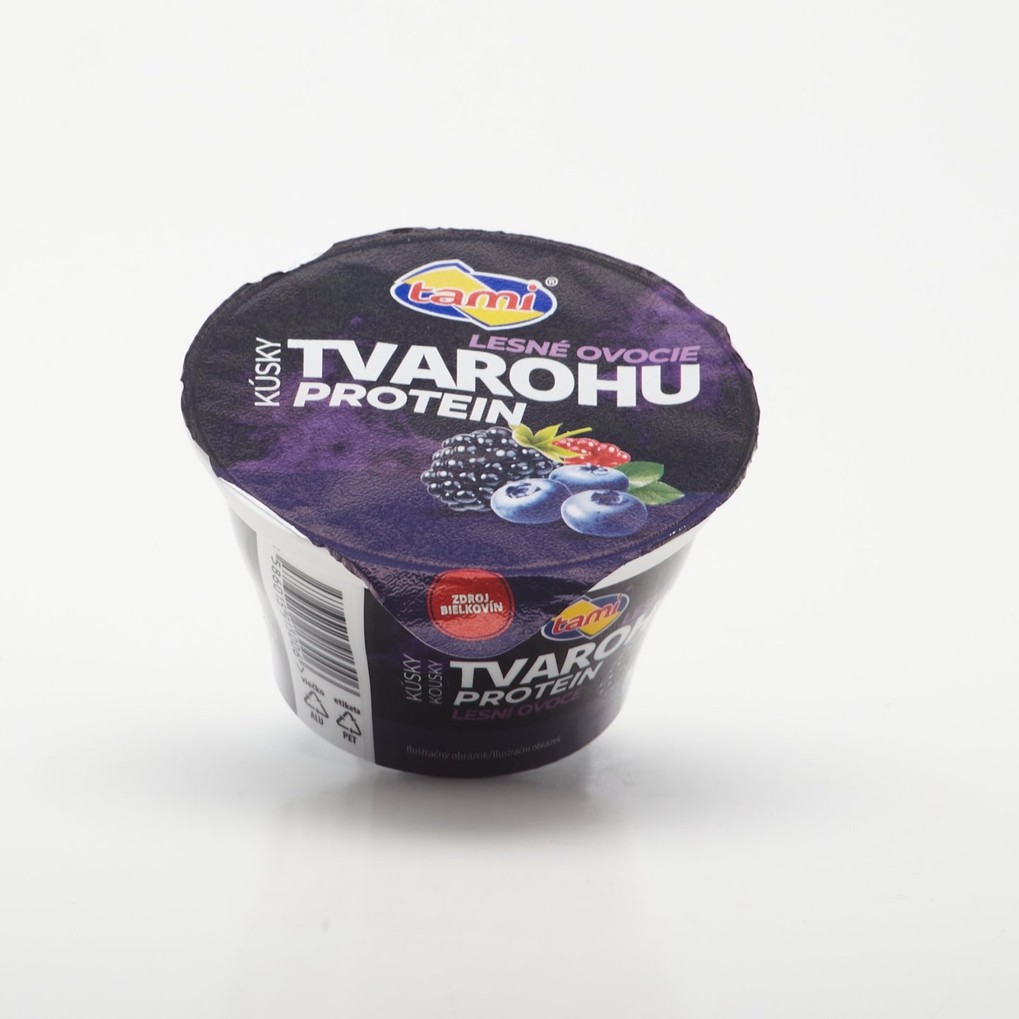 Kúsky tvarohu na les. ovoc. Protein 150g