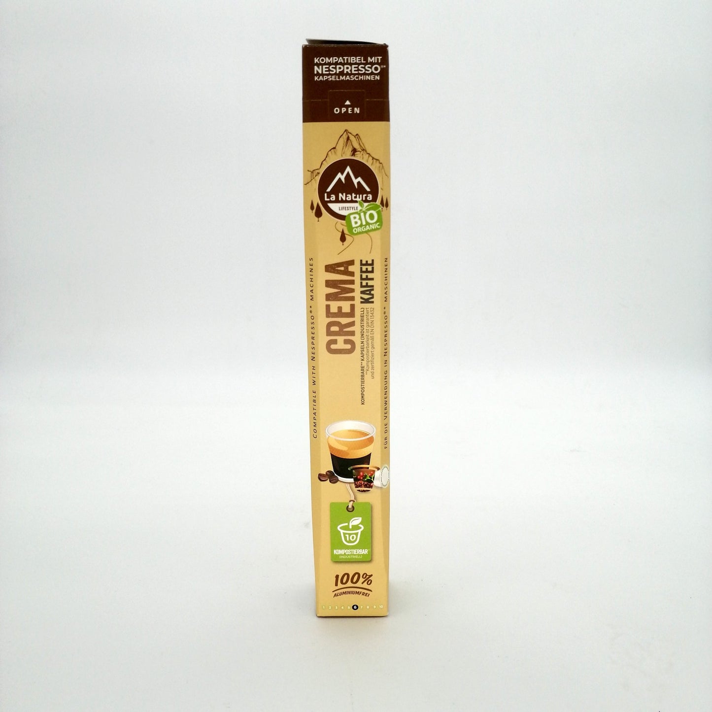 La Natura BIO Coffee CREMA Coconut 10ks