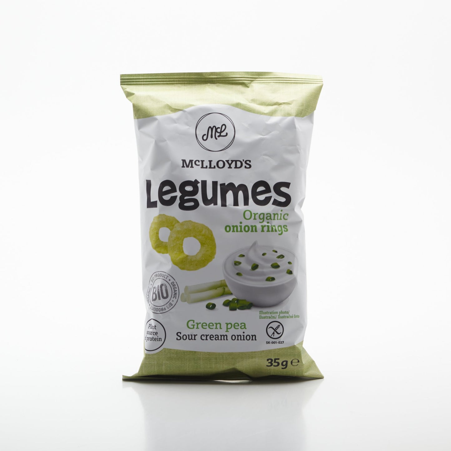 BIO Legumes hráškové so smotanou 35g