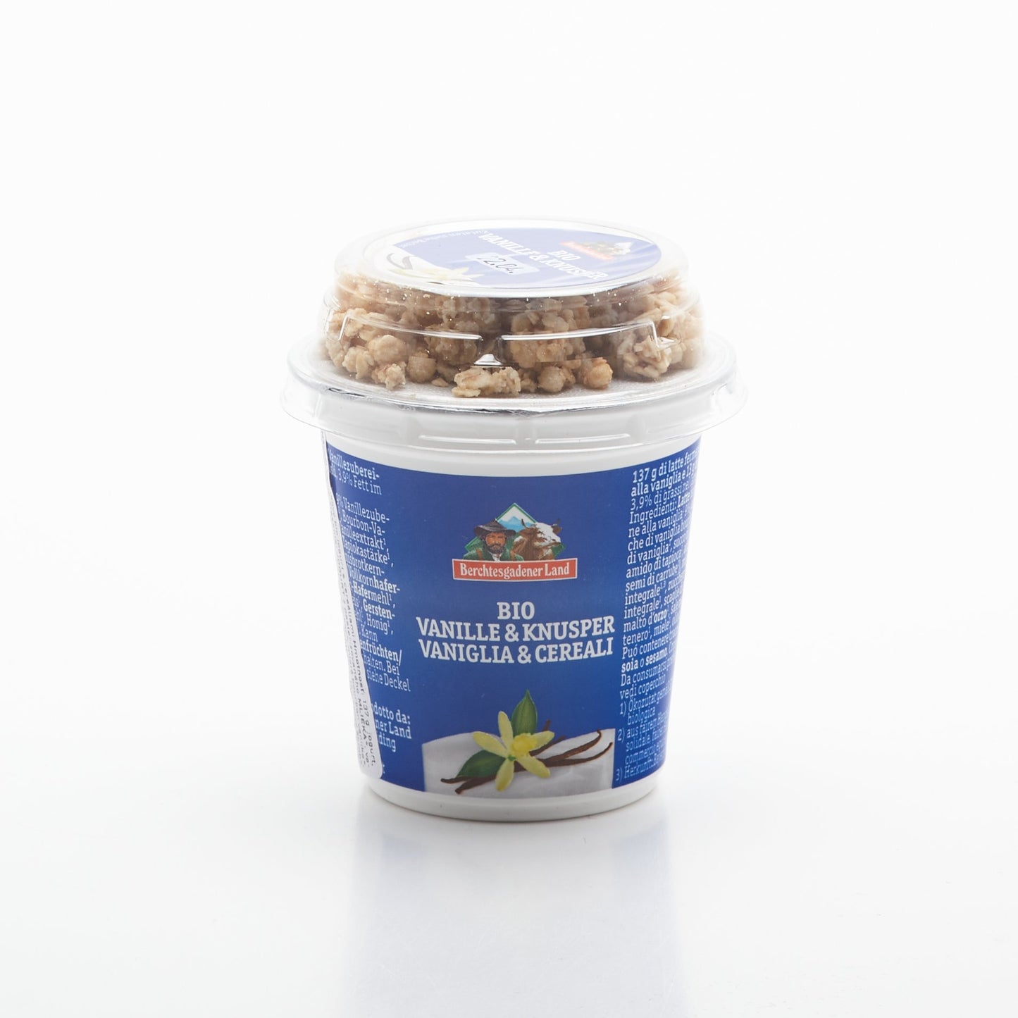 BIO Vanilkový jogurt s müsli 150g