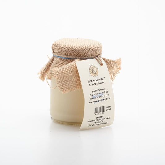 Domáca 100% husacia masť škvarená 370ml