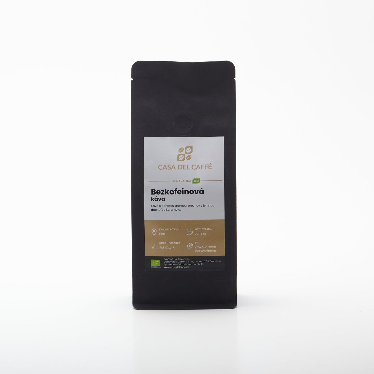 BIO Casa del Caffe Bezkof.250g