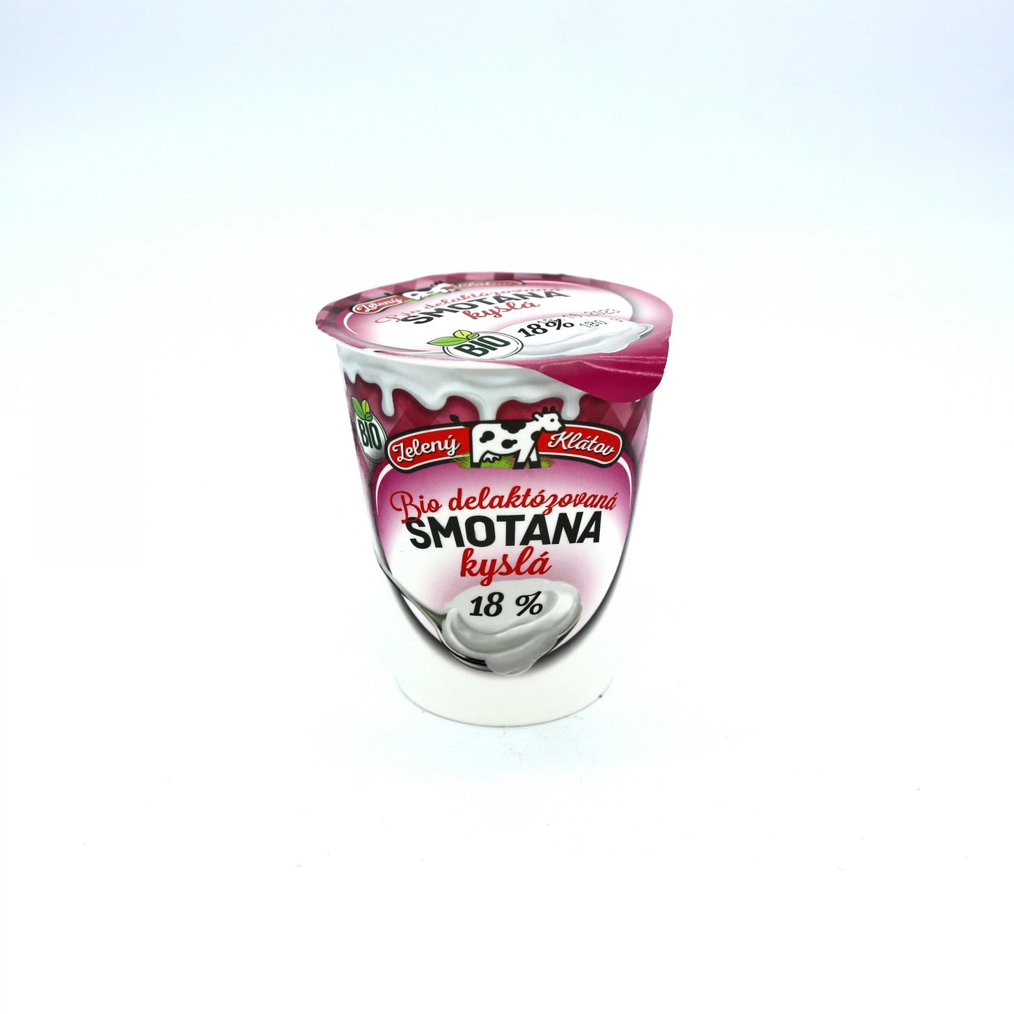 BIO bezlaktózová kyslá smotana 18% 180g