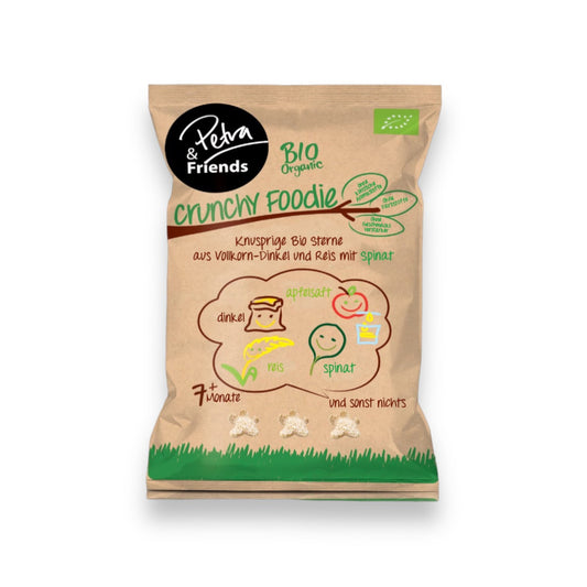 BIO Crunchy Foodie špenát 30g