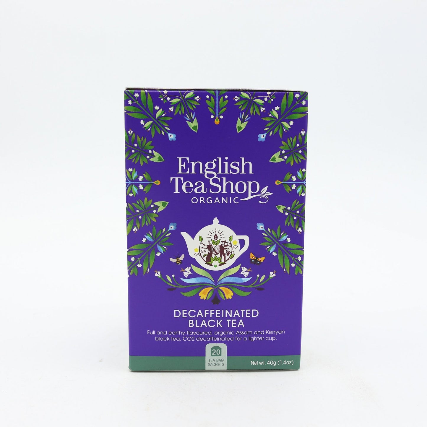 BIO ETS DECAFFEINATED BLACK TEA 40G