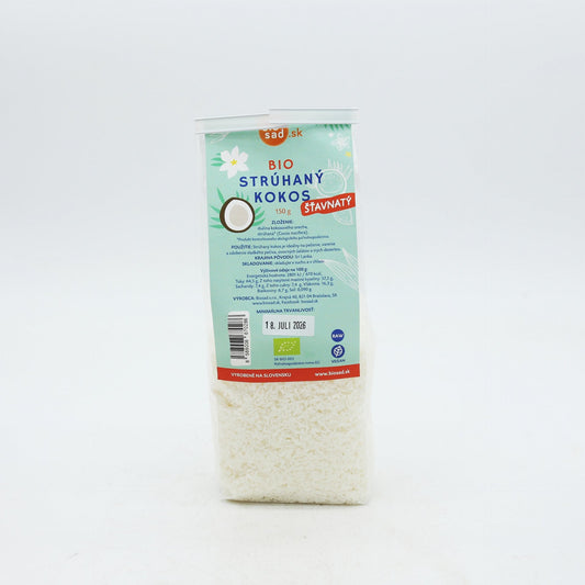 Bio kokos strúhaný šťavnatý 150g
