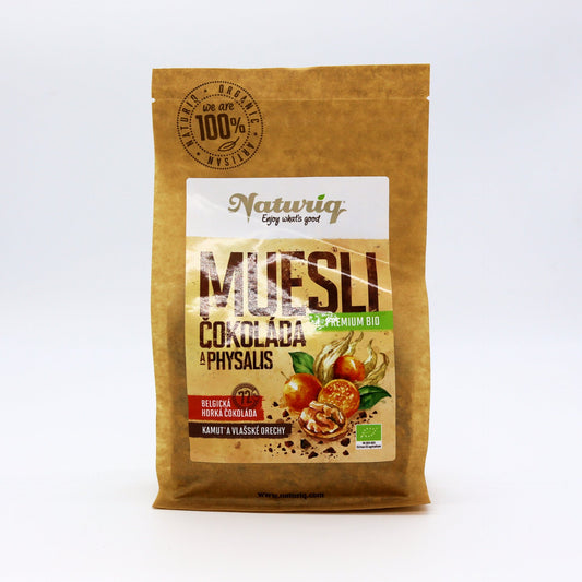 BIO Müsli čokoláda a physalis prem. 400g
