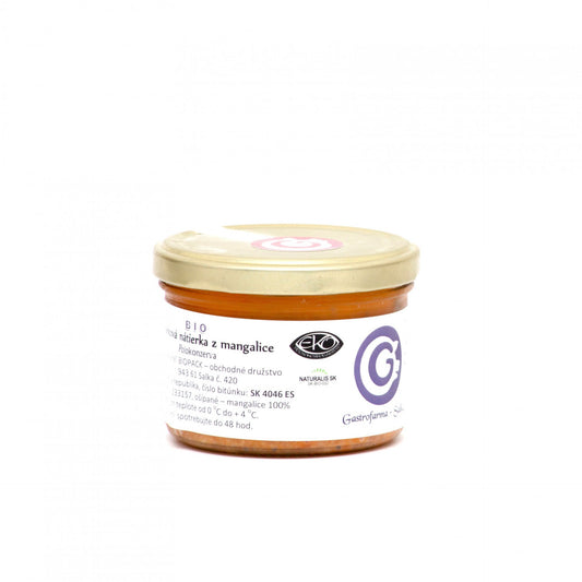 BIO Oškvarková nátierka z mangalice 200g