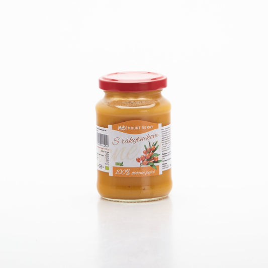 BIO Ovocné pyré s rakytníkom 200g