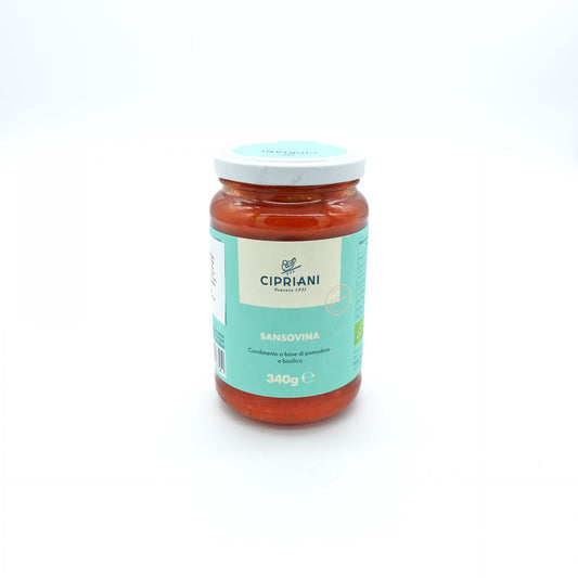 BIO Paradajková omáčka s bazalkou 340g