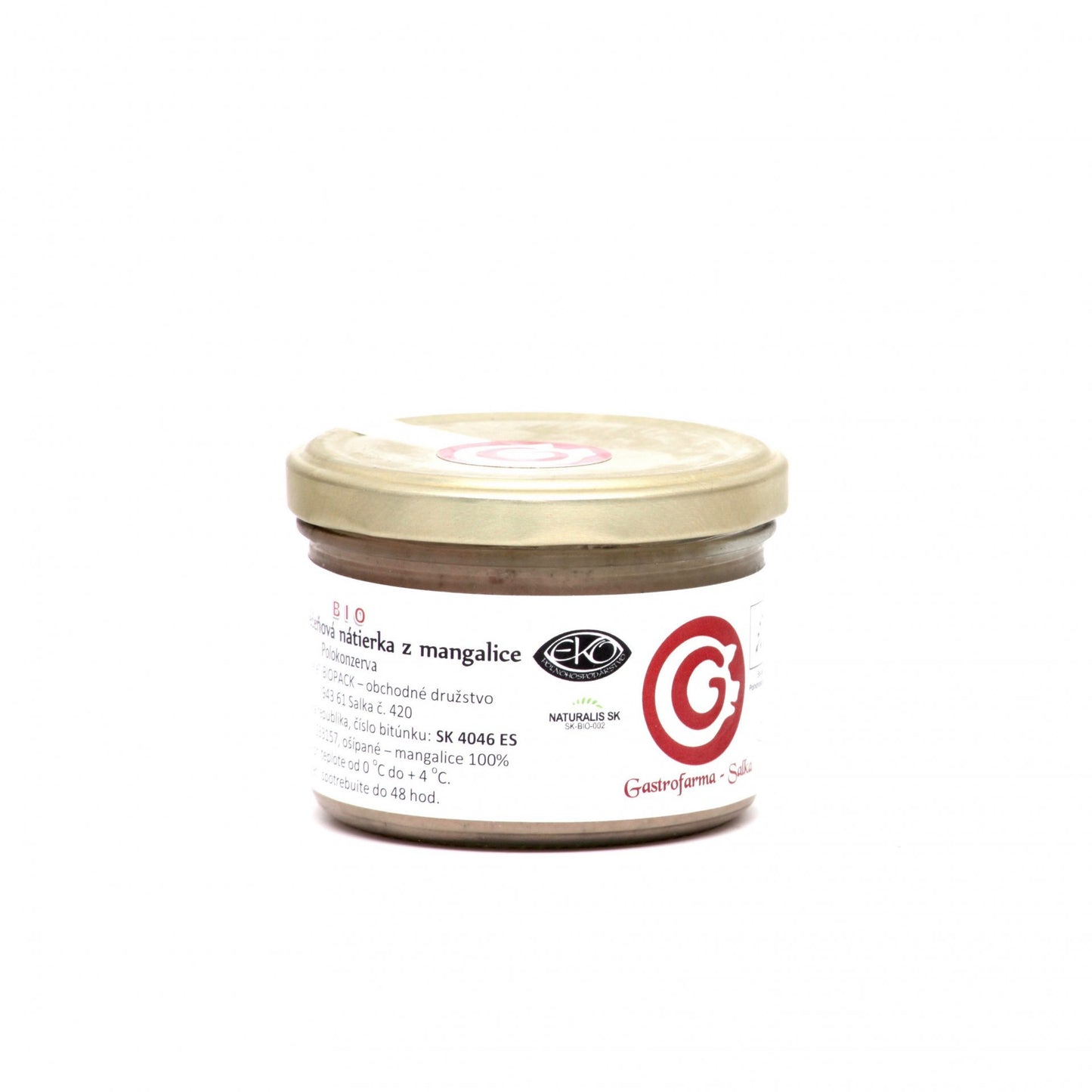 BIO Pečeňová nátierka 200g