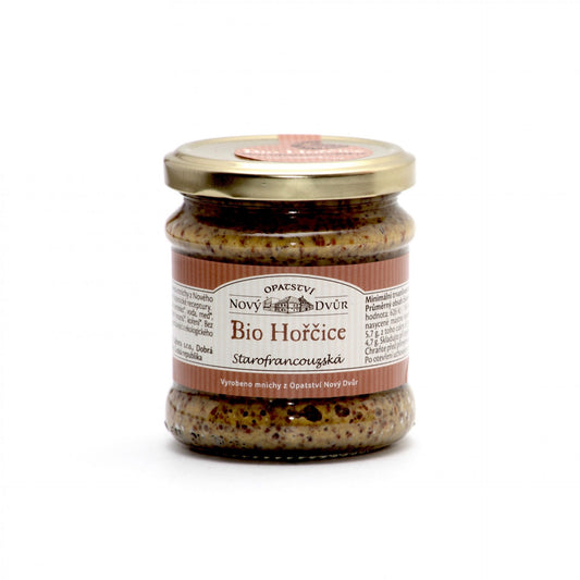 BIO Horčica starofrancúzska 195g