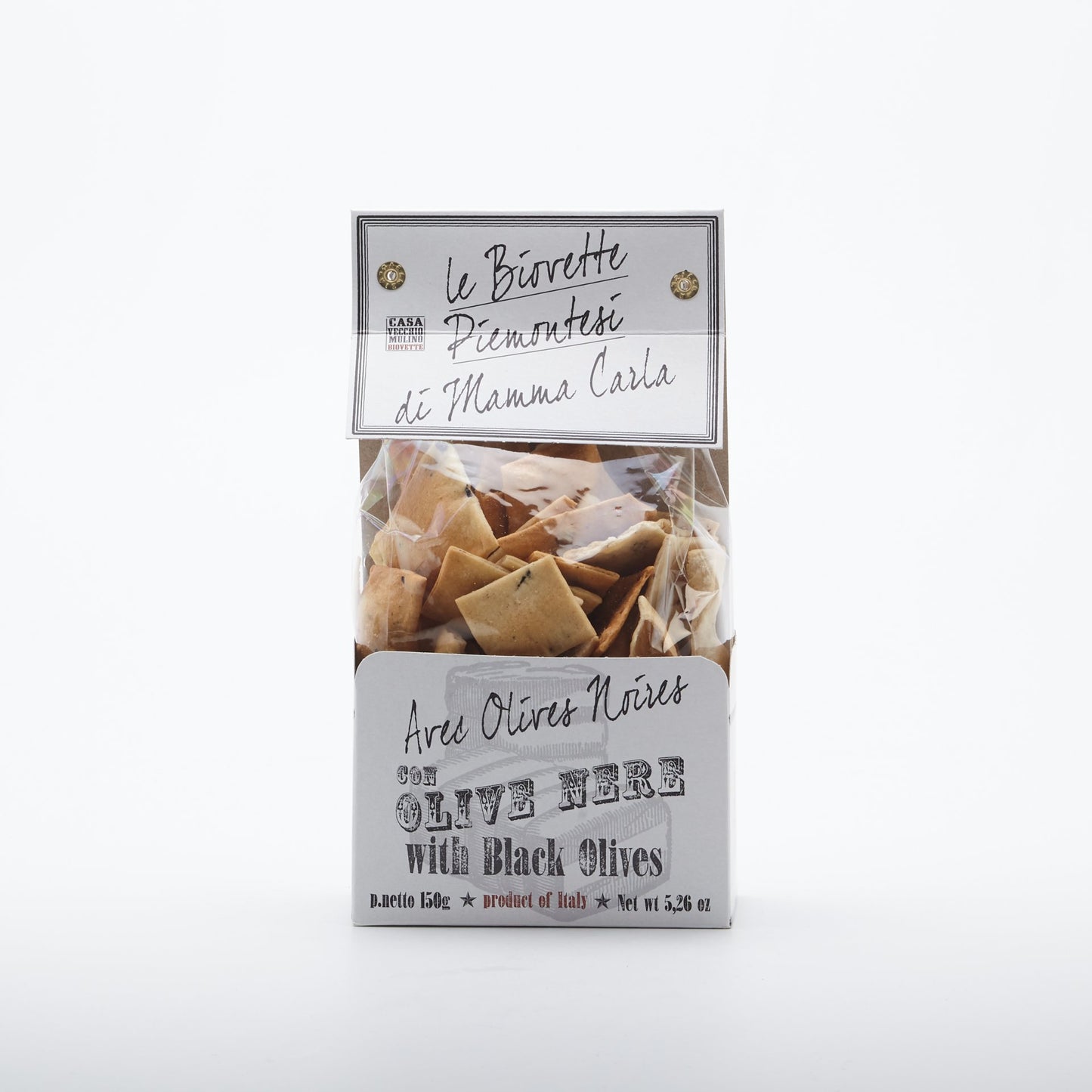 Biovette s čiernymi olivami 150g