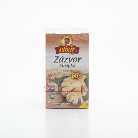 Čaj elixír zázvor proti chrípke 30g