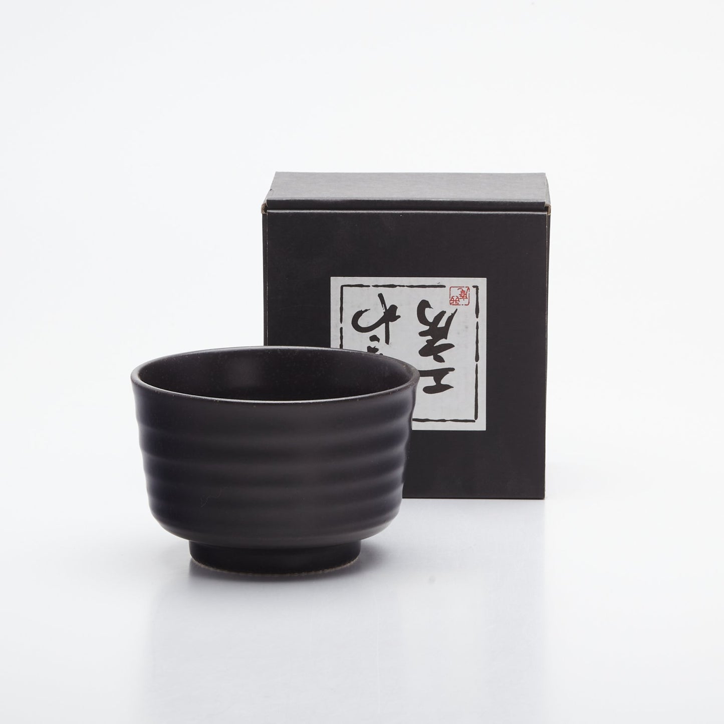 Chawan, orig. šálka na Matchu, ČIERNA