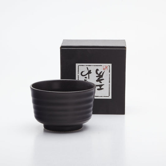 Chawan, orig. šálka na Matchu, ČIERNA