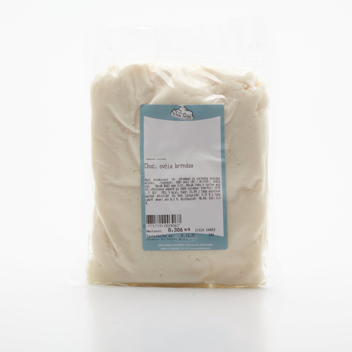 Chočská ovčia bryndza