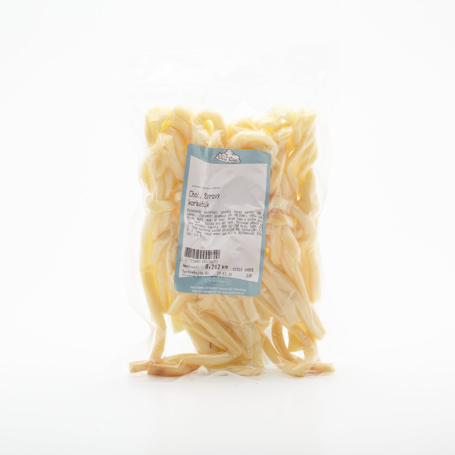 Chočské syrové korbáče údené