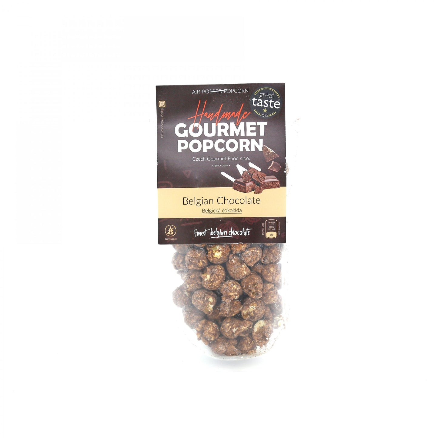 Gourmet Popcorn Belgická čokoláda 75 g