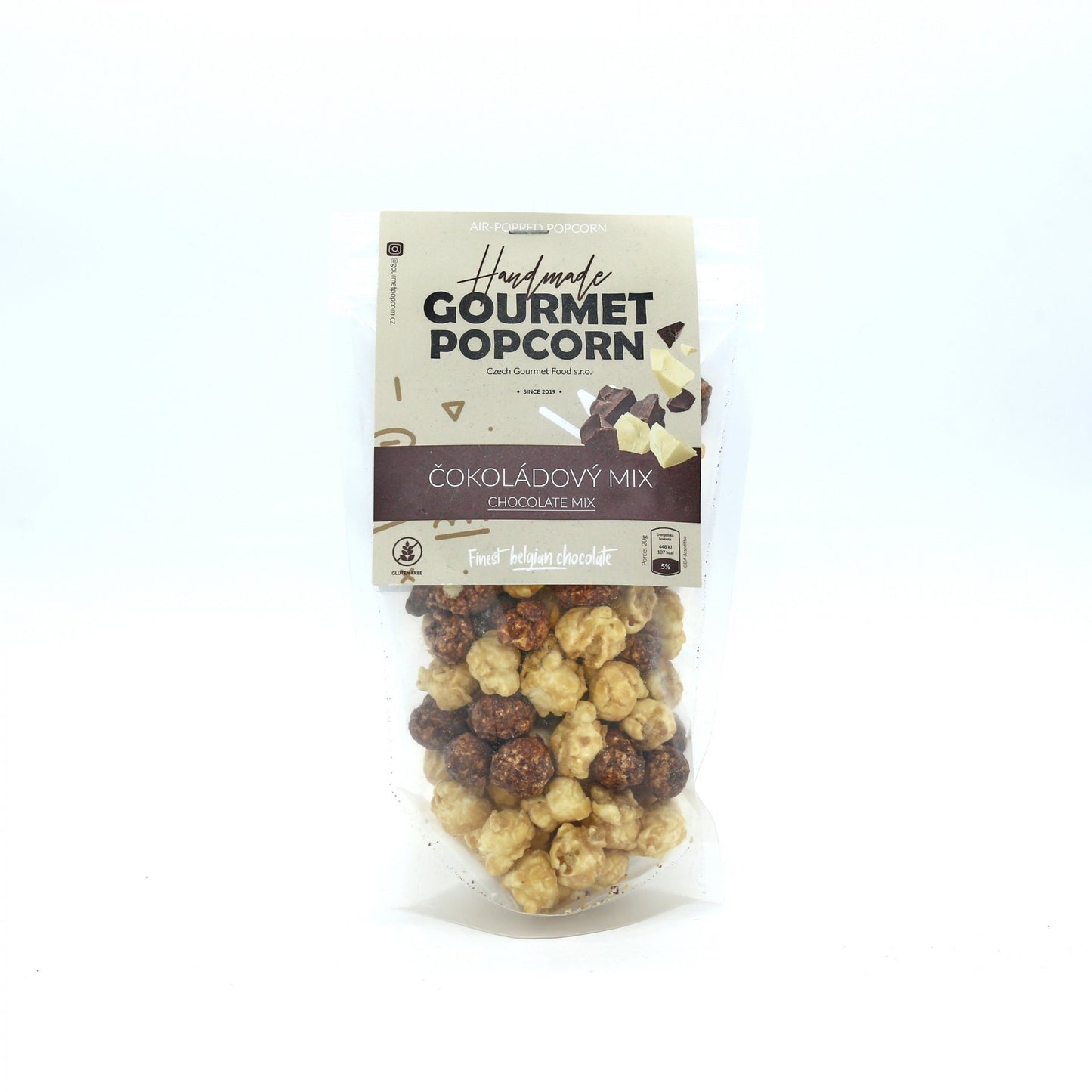 Gourmet Popcorn Čokoládový mix 75g