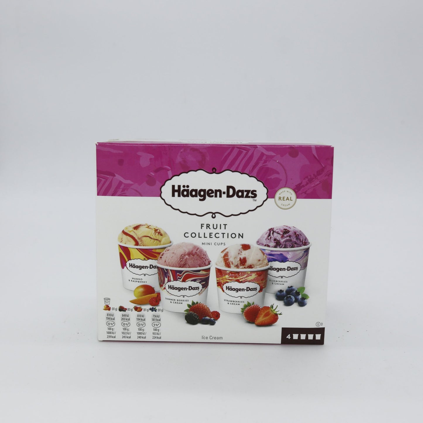 HD Multipack fruit collection 4x95ml