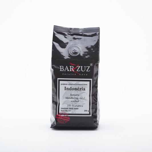 BIO Barzzuz Indonézia Sumatra Mandh.250g