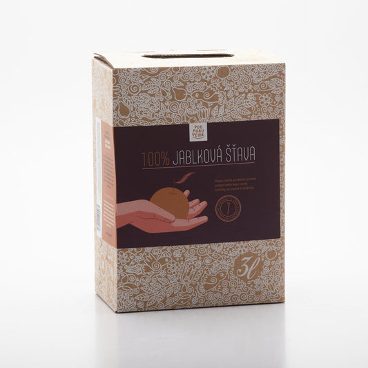 Jablková šťava 100% 3l