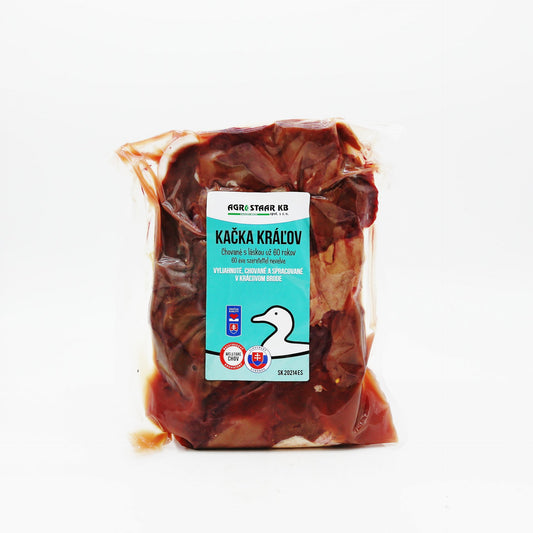 Kačacie pečienky nevykŕmené voľný chov