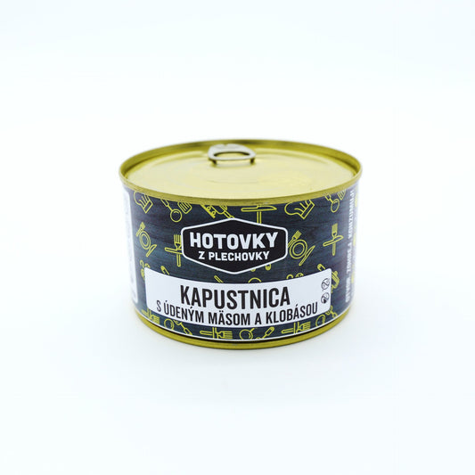 Kapustnica s údeným 400ml