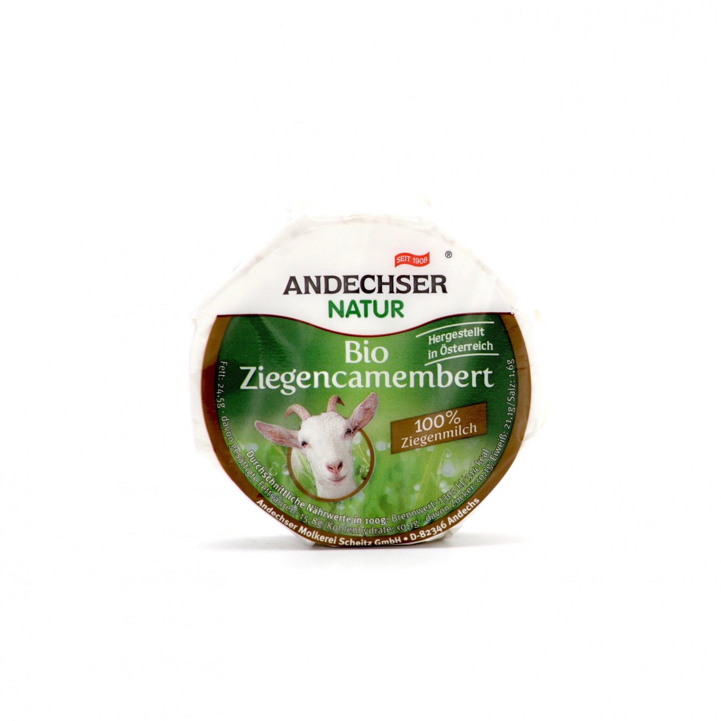 BIO Kozí camembert 100g