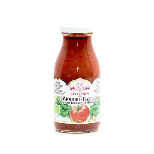 BIO Paradajková omáčka s bazalkou 250g