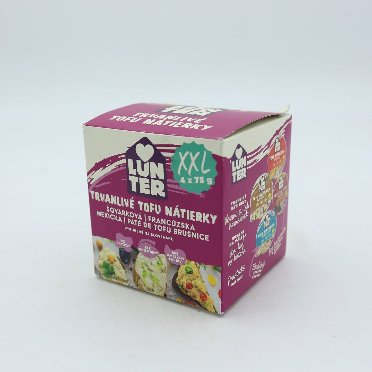 Lunter Nátierky mix príchutí 4x75g