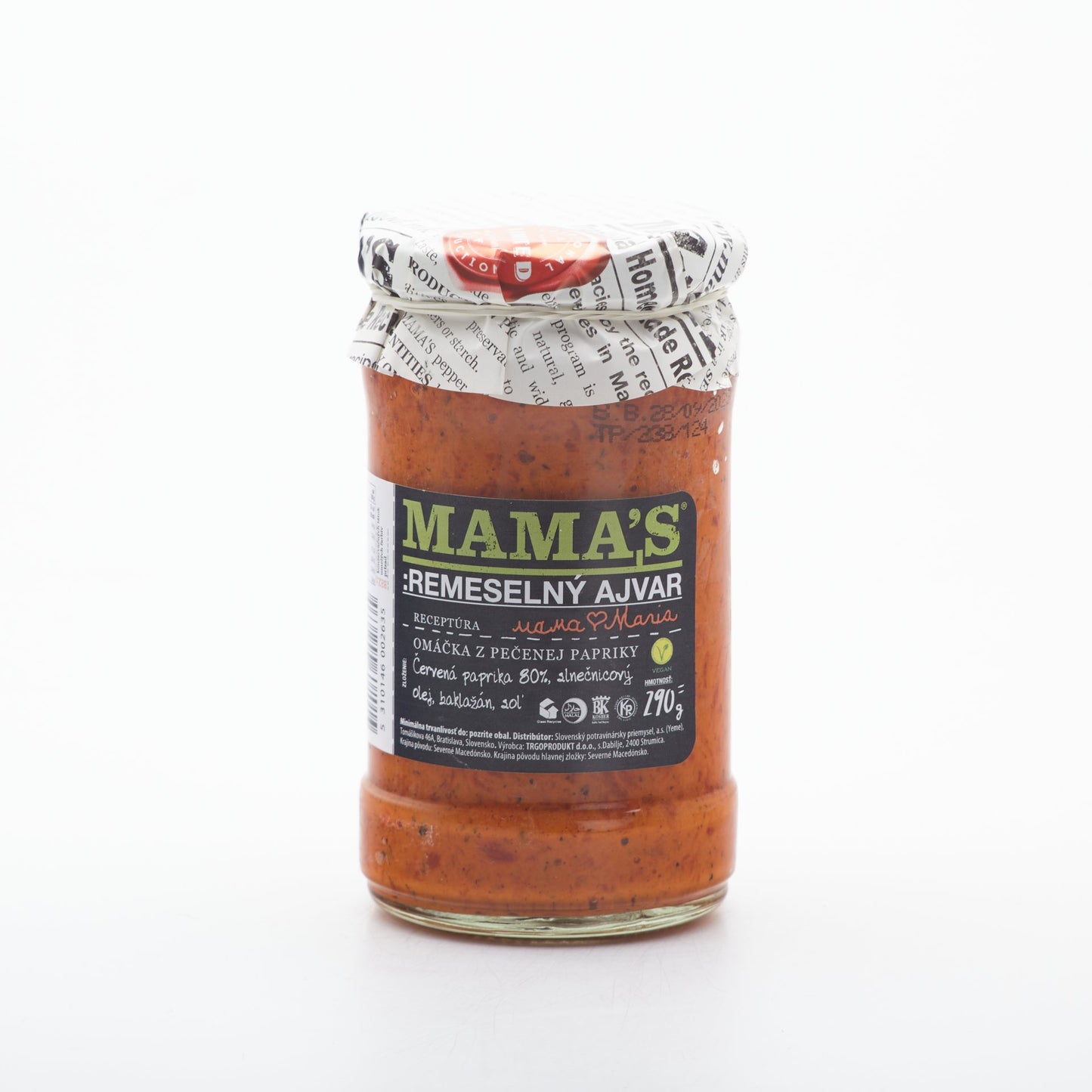 Mama´s ajvar jemný 290g