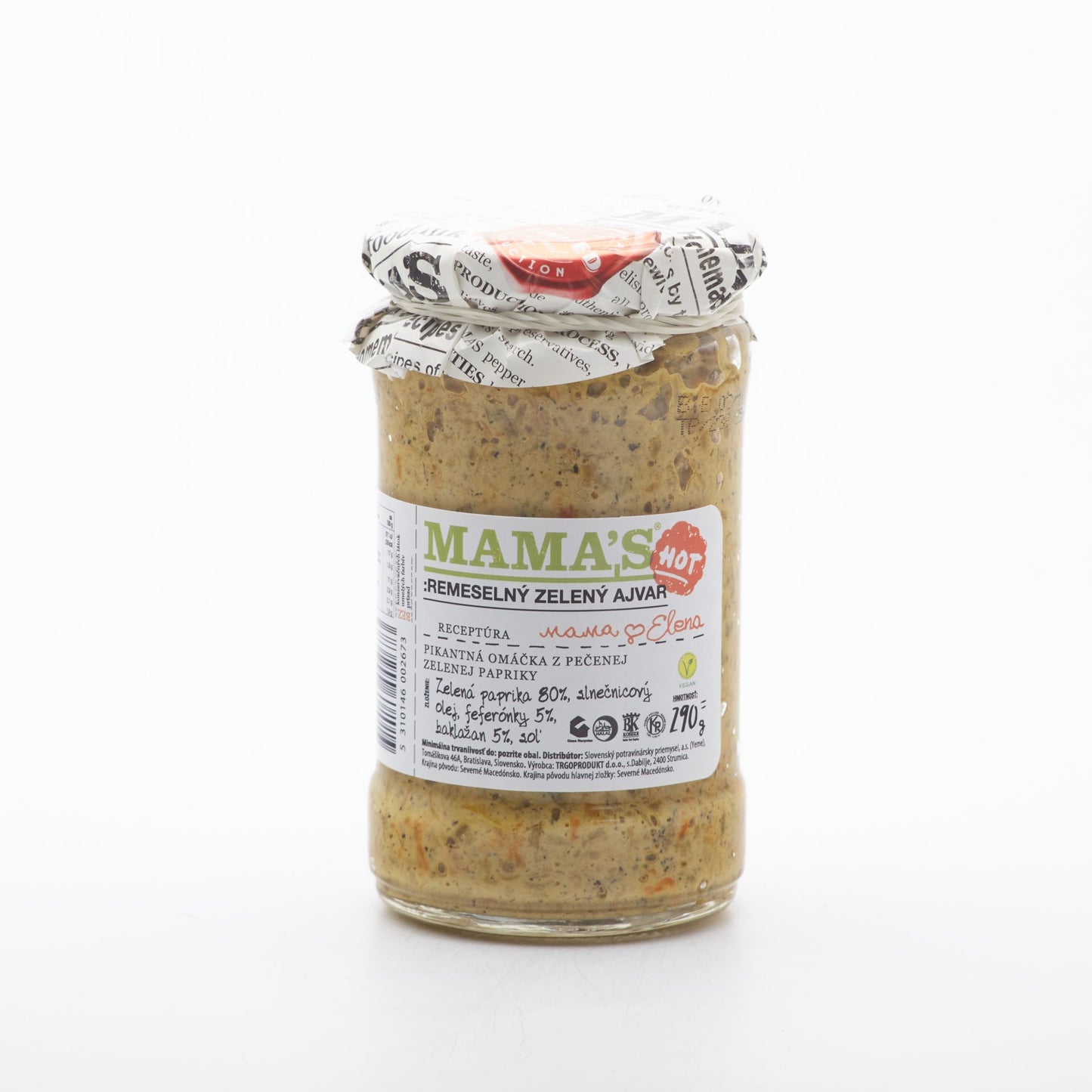 Mama´s malizzano pálivý 290g