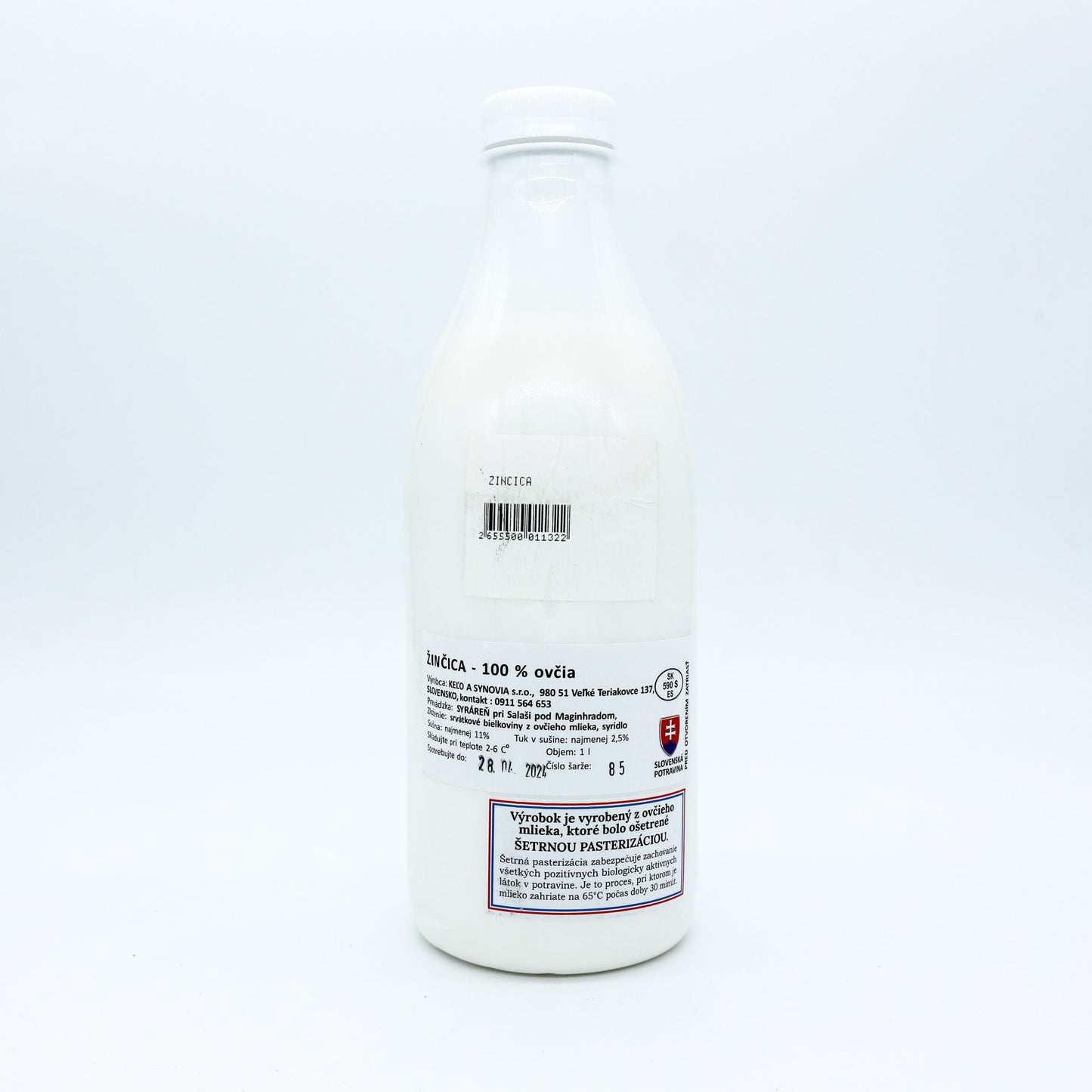 Ovčia žinčica Klenovecká 1l