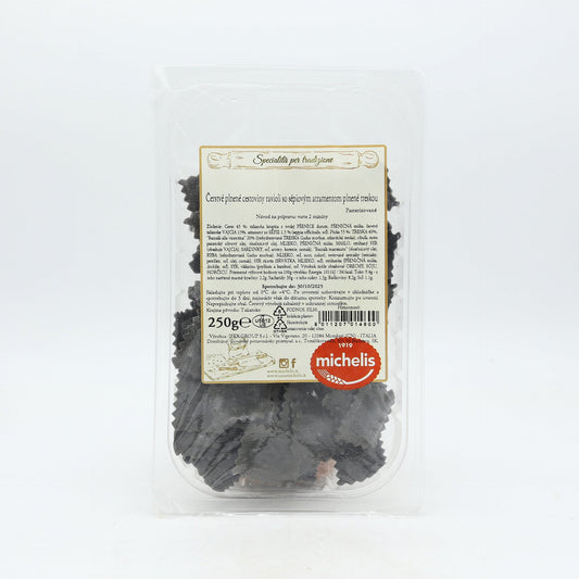 Ravioli so sépiovým atr. a treskou 250g