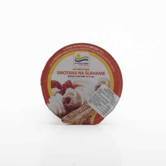 Smotana na šľahanie pasterizovaná 180ml