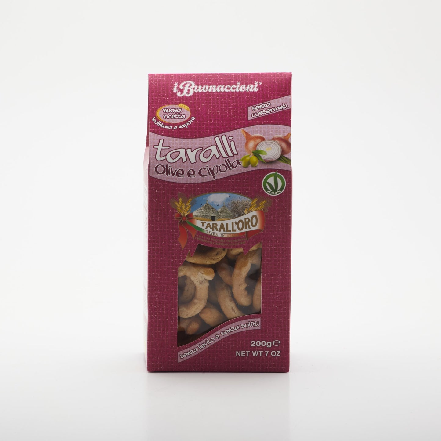 Taralli Olive e Cipolla 200g