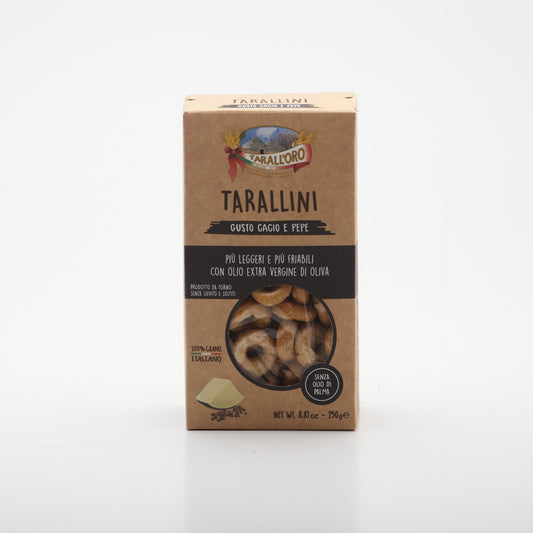 Tarallini Cacio e Pepe 250g
