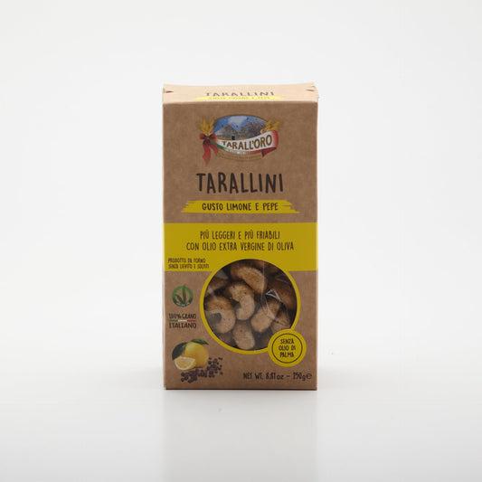 Tarallini Limone e Pepe 250g