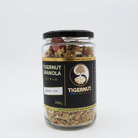 Tigernut granola s bobuľami a goji 250g