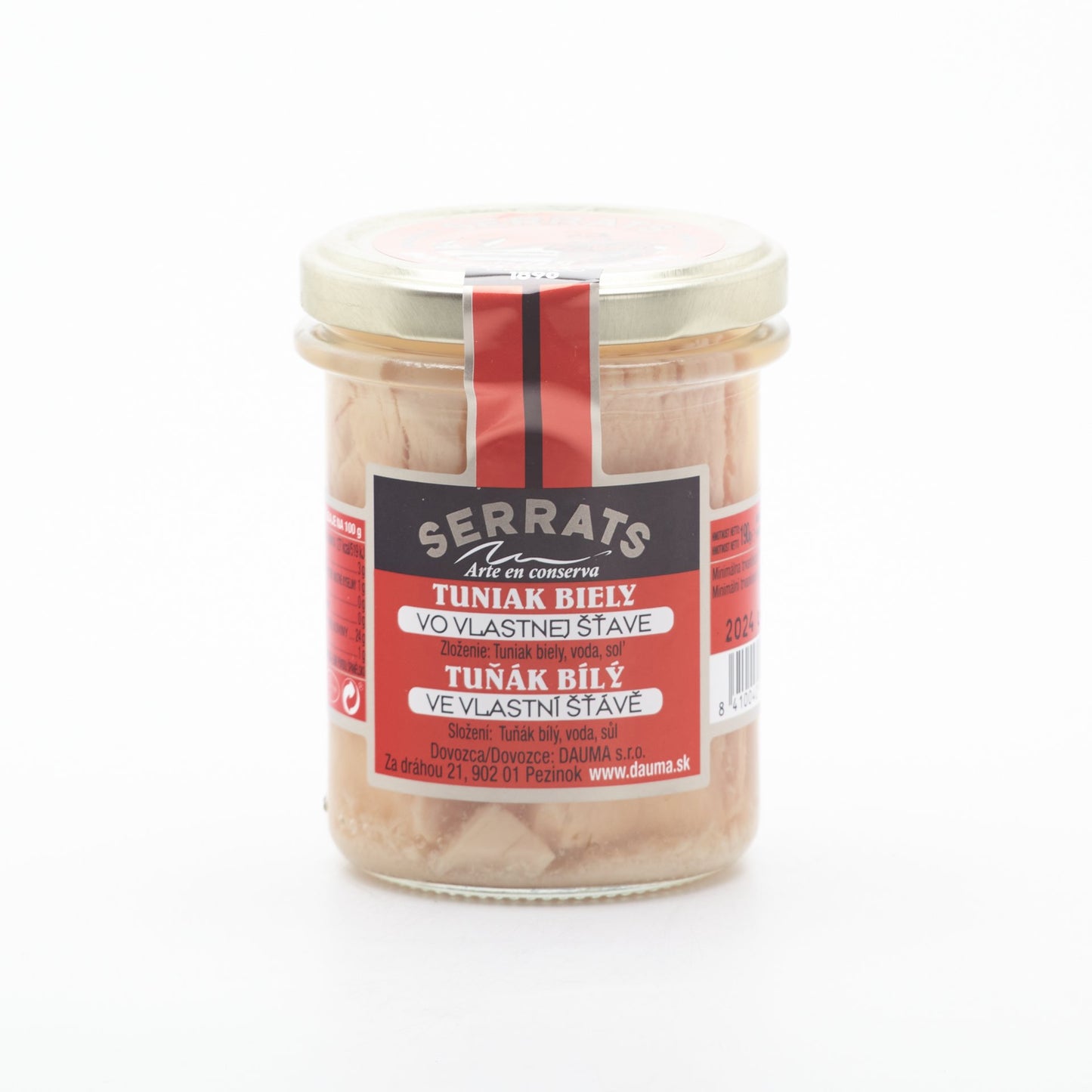 Tuniak biely vo vlastnej šťave 190g