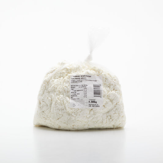 Tvaroh jemne hrudkovaný v sáčku 500g